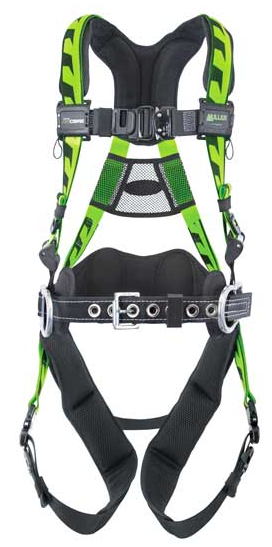 Miller ACA-QC-BDP/UGN AirCore Harness w/ Aluminum Hardware from Columbia Safety