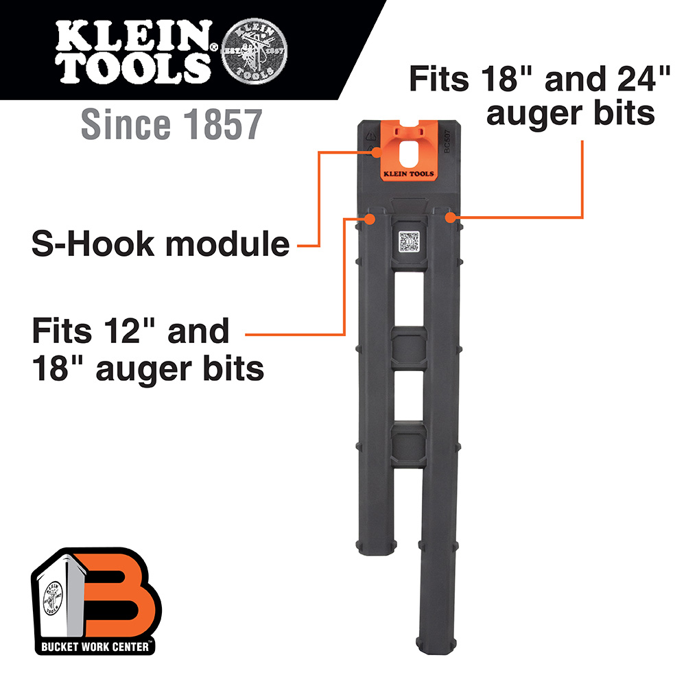 Klein Tools Auger Bit Storage Module from Columbia Safety