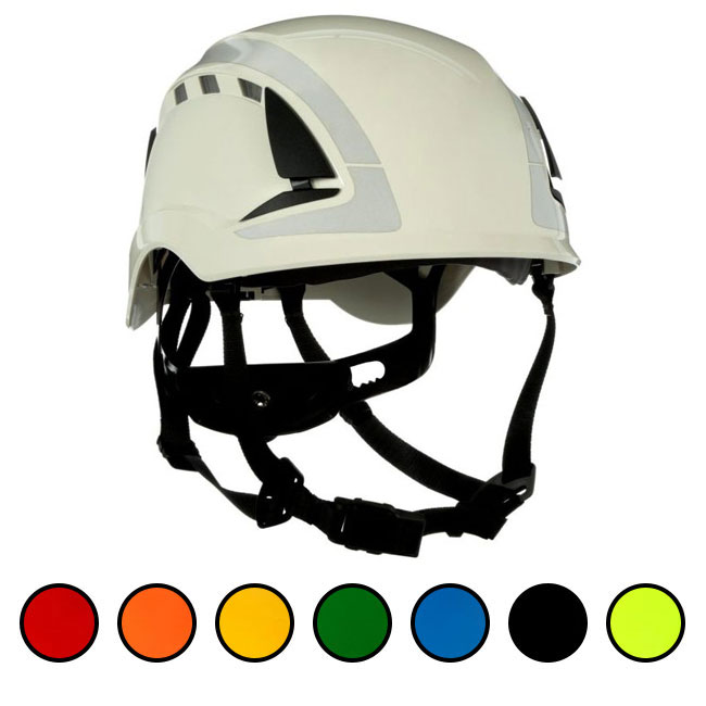 3M SecureFit X5000 Series Vented Reflective Safety Helmet ANSI from Columbia Safety