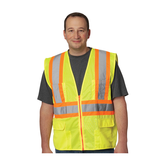 SafetyGear 302-MAPM Premium Mesh Surveyor Vest from Columbia Safety