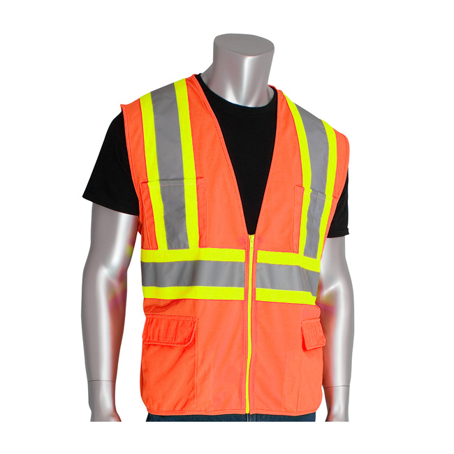 SafetyGear 302-MAPM Premium Mesh Surveyor Vest from Columbia Safety