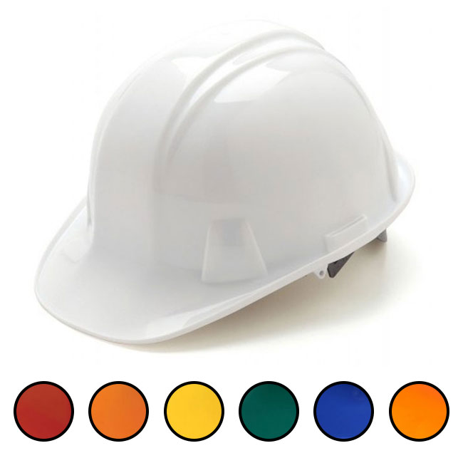 Pyramex SL Series Cap Style Hard Hat with 6 Point Ratchet Suspension from Columbia Safety