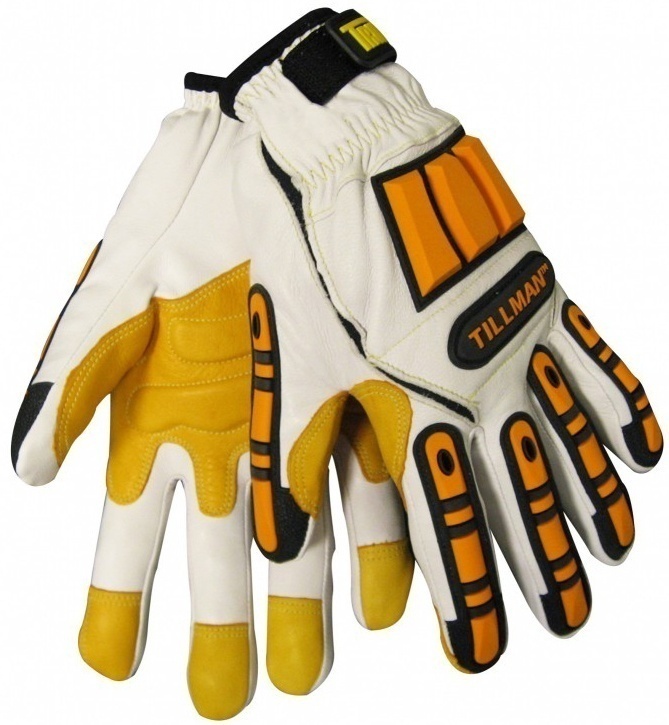Tillman 1499 Leather Impact Protection Gloves from Columbia Safety