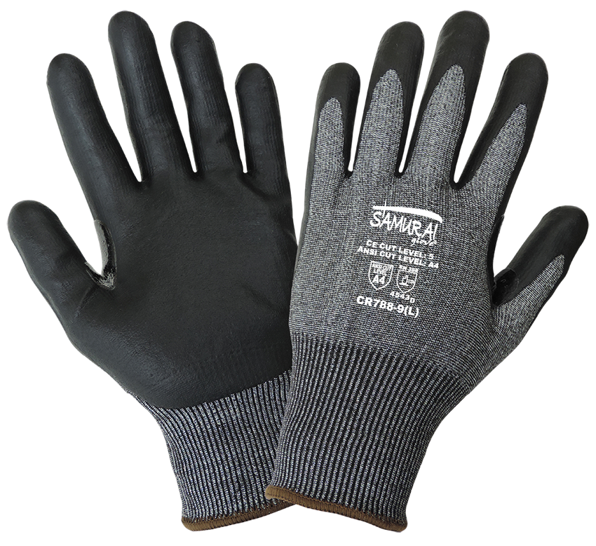 Samurai Glove Touch Screen Compatible Cut Resistant Gloves from Columbia Safety