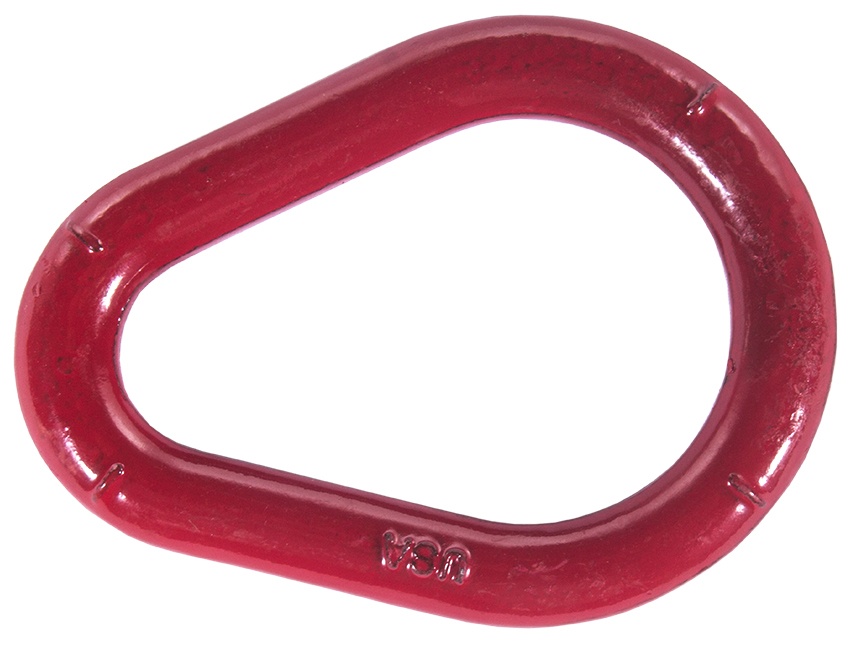 Crosby S341 1/2 Inch Red Pear Link from Columbia Safety