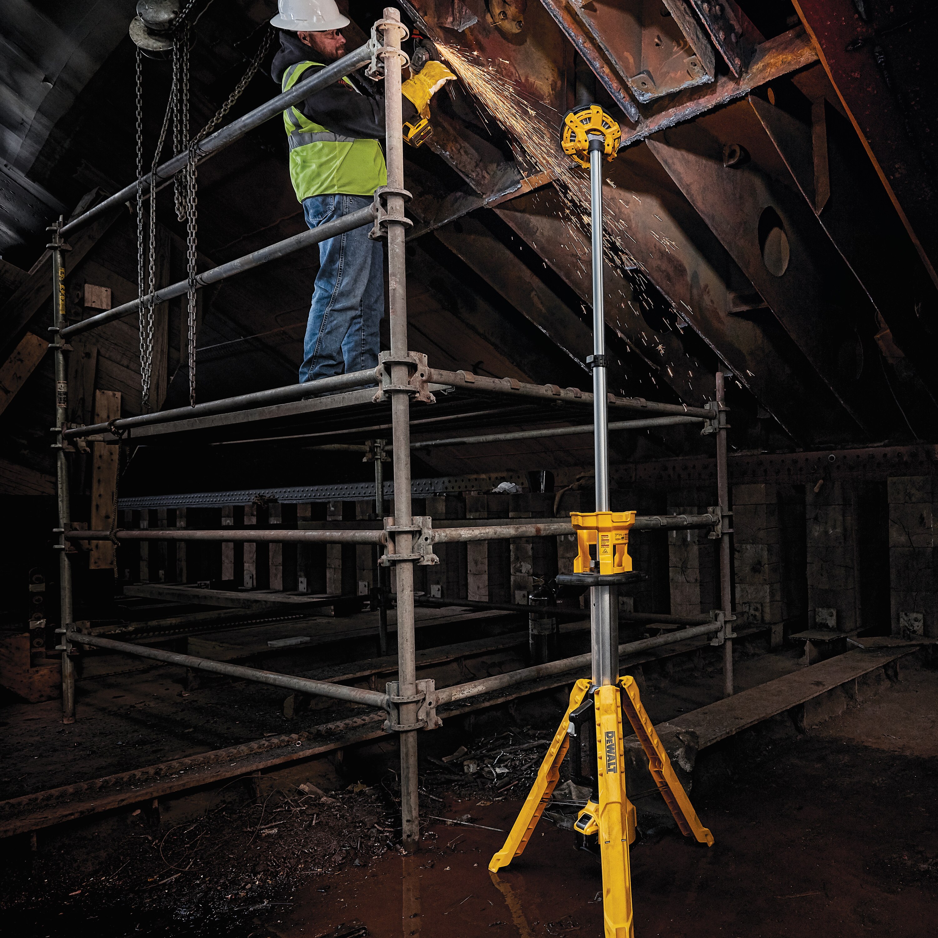 DeWALT 20V Max Cordless Tripod Light (Tool Only) from Columbia Safety