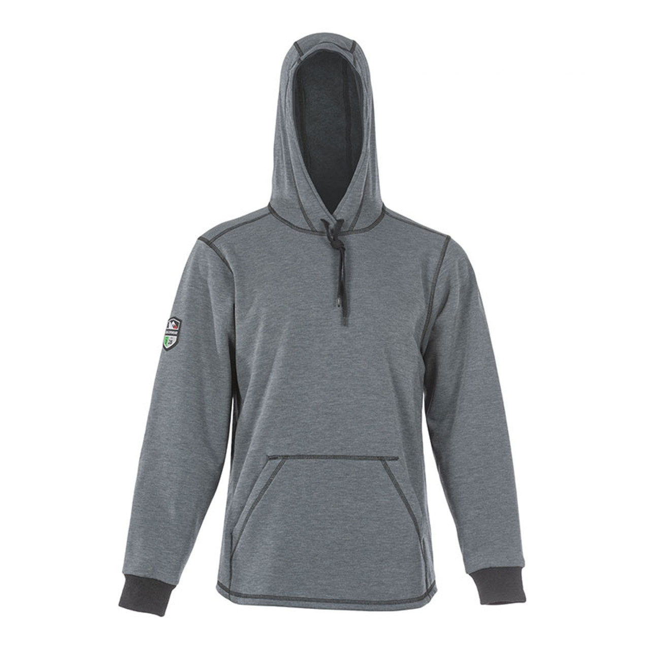 DragonWear FR Elements Cyclone Hoodie- Grey from Columbia Safety