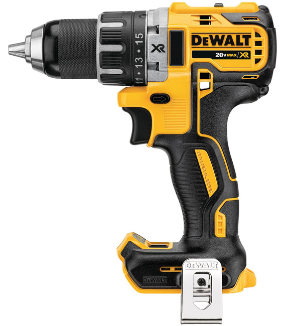 DeWalt 20V MAX XR Li-Ion Brushless Compact Drill/Driver (Tool Only) | DCD791B from Columbia Safety