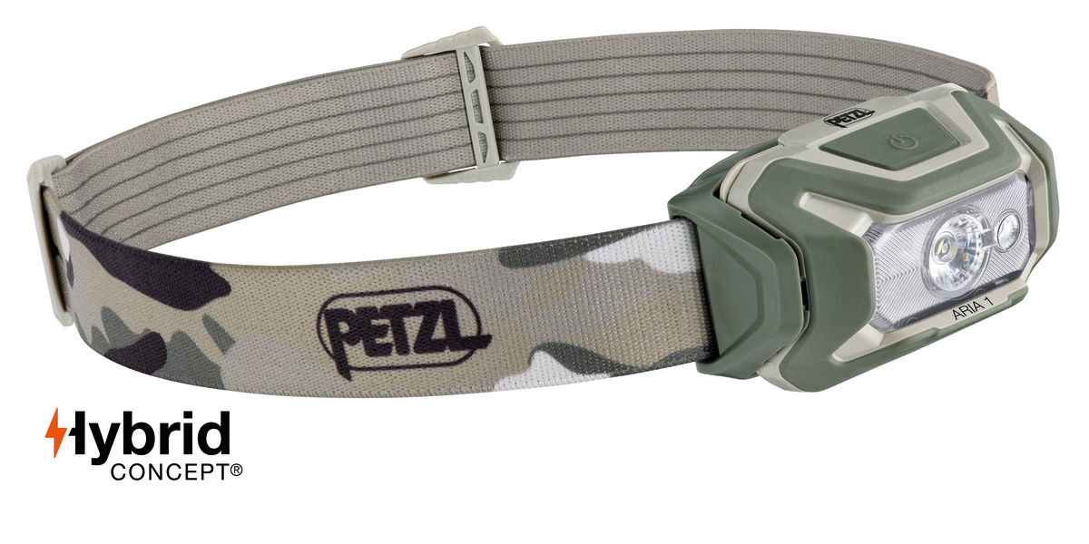 Petzl ARIA 1 RGB Compact Headlamp from Columbia Safety