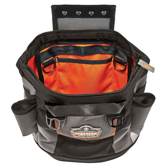 Ergodyne Arsenal 5517 Topped Tool Pouch with Snap-Hinge Zipper Closure from Columbia Safety