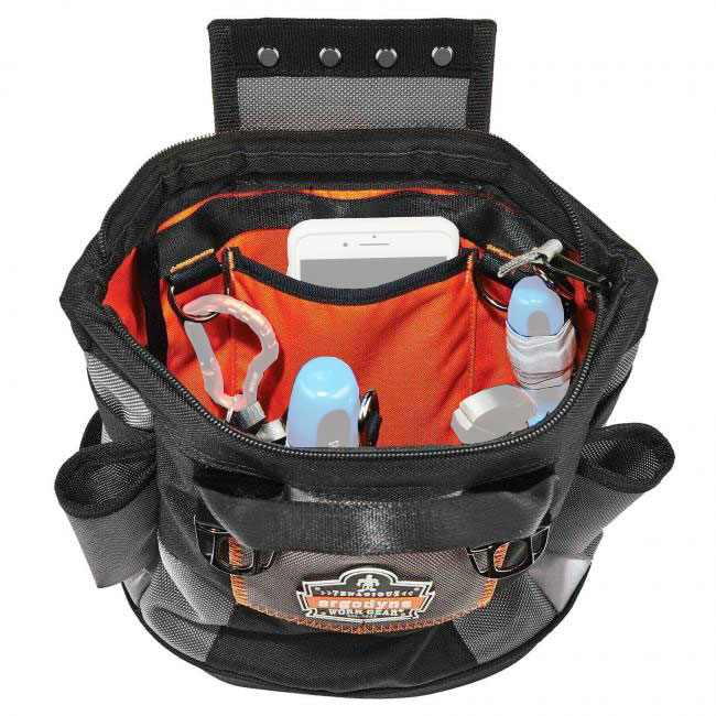 Ergodyne Arsenal 5517 Topped Tool Pouch with Snap-Hinge Zipper Closure from Columbia Safety