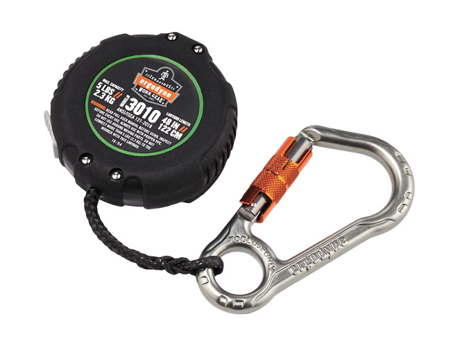 Ergodyne Squids 3010 Retractable Tool Lanyard with Belt Loop Clip | 3010 from Columbia Safety