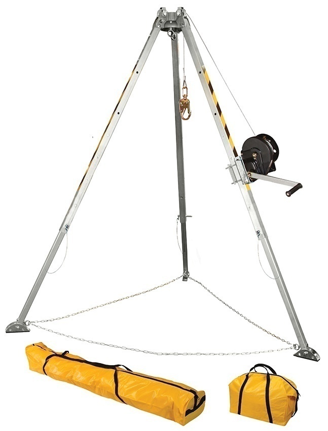 FallTech 7507 Tripod Kit With Galvanized Cable from Columbia Safety