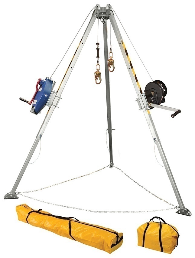 FallTech 7508 Tripod Kit With Galvanized Cable from Columbia Safety