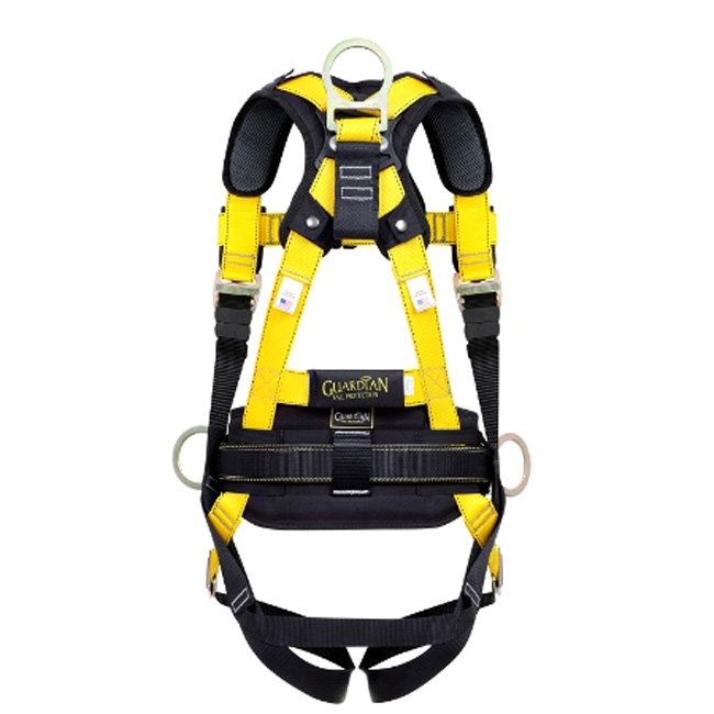 Guardian Series 3 Harness with Quick Connect Chest Buckles and Turnbuckle Legs from Columbia Safety