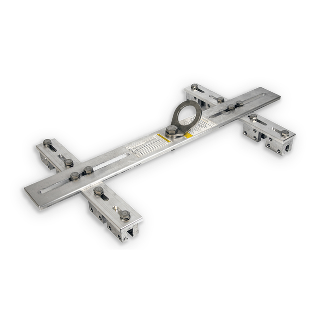 Guardian Permanent Adjustable Standing Seam Roof Anchor from Columbia Safety