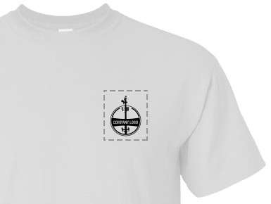 Custom Company Logo White Long Sleeve T-Shirt from Columbia Safety