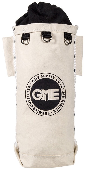 GME Supply Extra Tall Top-Closing Canvas Bolt Bag with Connection Points from Columbia Safety