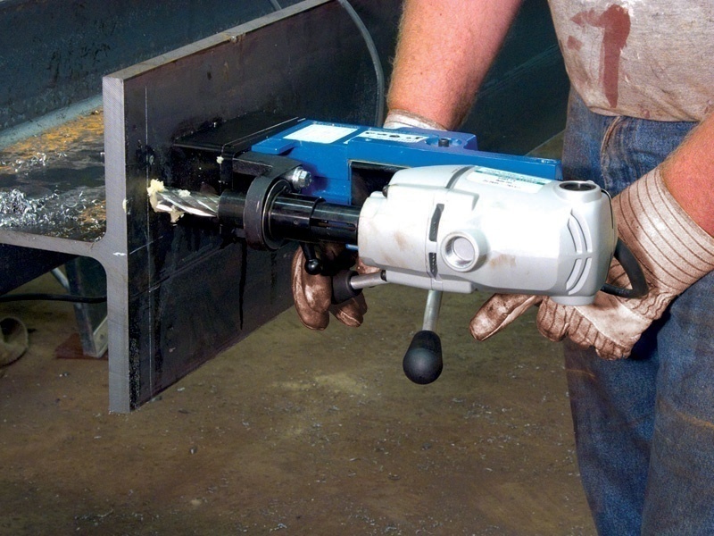 Hougen HMD904S Versatile Portable Mag Drill with Swivel Base from Columbia Safety