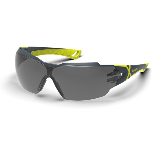 Hexarmor MX300 Gray 14% Trushield Safety Glasses from Columbia Safety