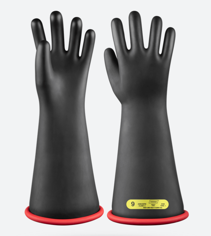 16 CLASS 2 RUBBER GLOVE from Columbia Safety