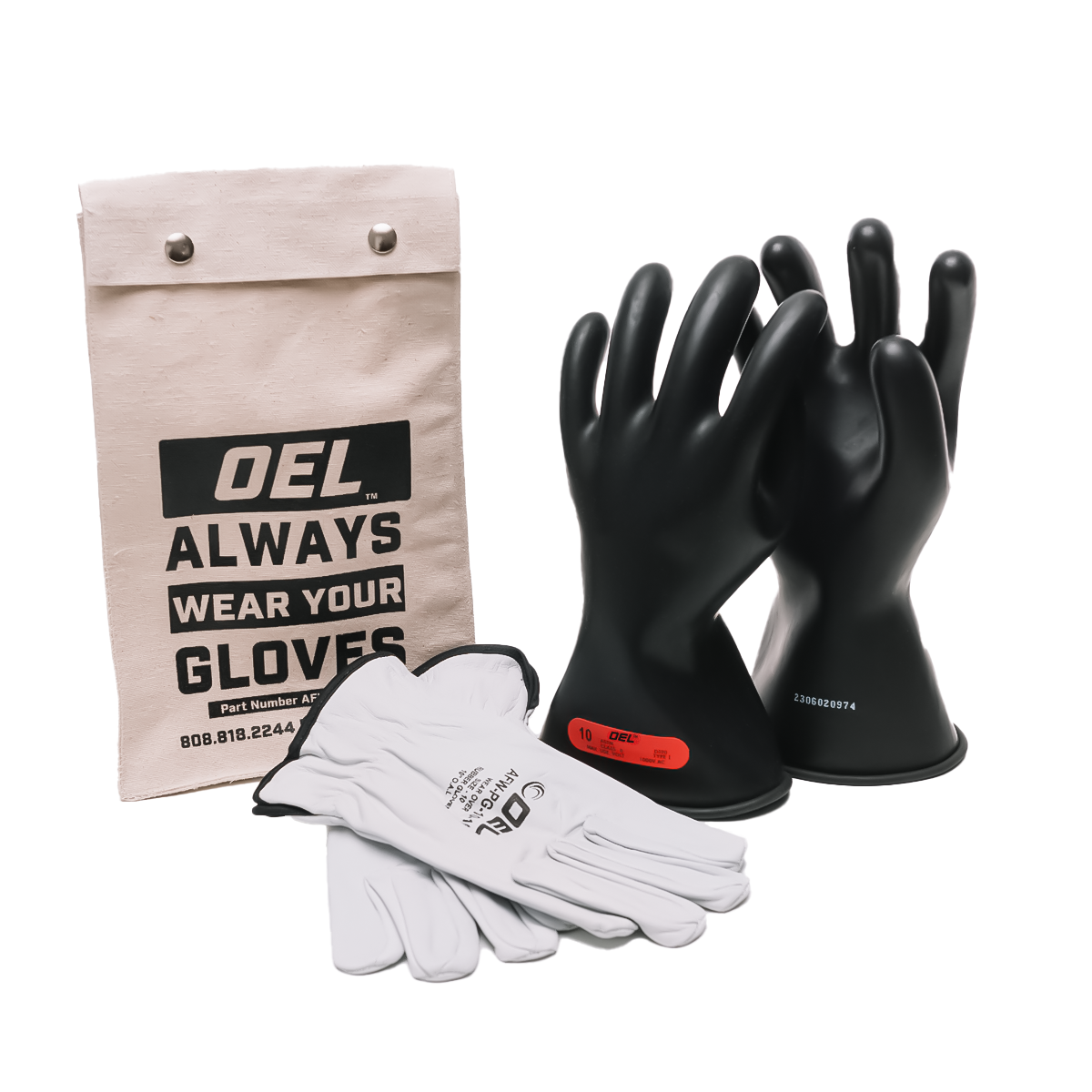 OEL Class 0 Rubber Gloves Kit from Columbia Safety