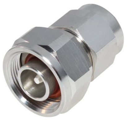 RF Industries Low PIM N Male to 4.1/9.5 (Mini) DIN Male Adapter from Columbia Safety