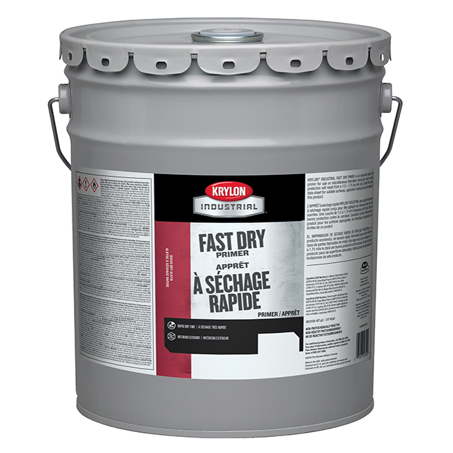 Krylon Industrial Coatings Fast Dry Primer- Red, 5 Gallons from Columbia Safety
