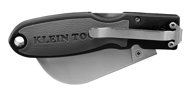 Klein Tools Lightweight 2-3/8 Inch Lockback Pocket Knife with Sheepfoot Blade from Columbia Safety