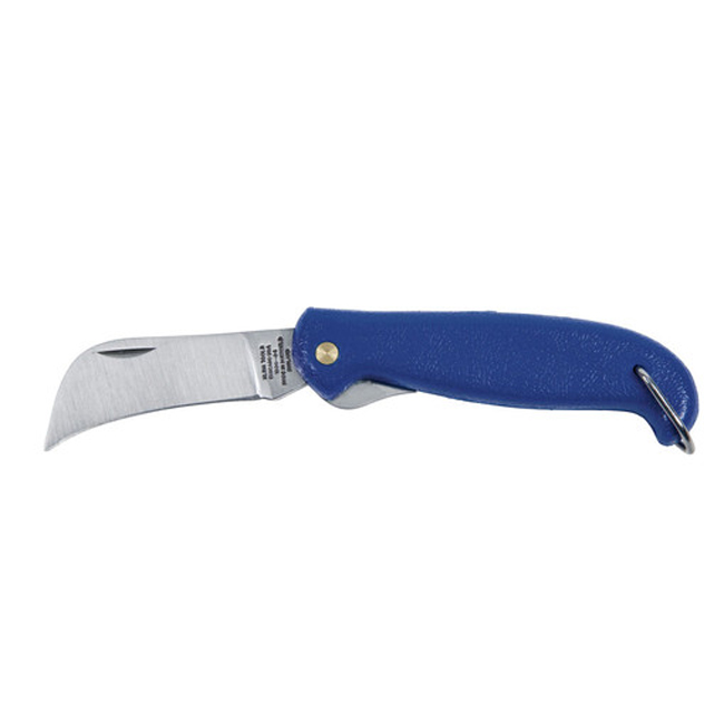 Klein Tools Stainless Steel Hawkbill Pocket Knife from Columbia Safety
