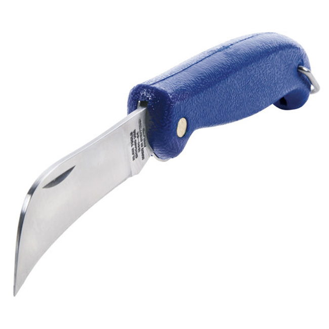 Klein Tools Stainless Steel Hawkbill Pocket Knife from Columbia Safety