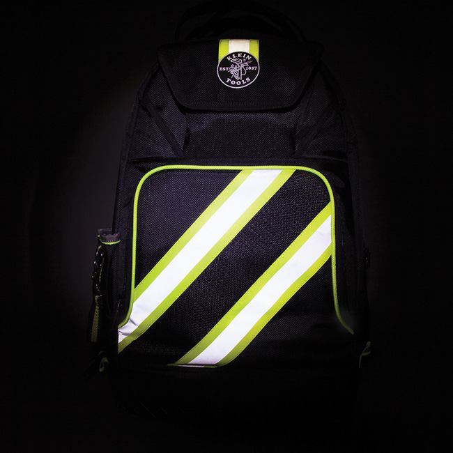 Klein Tools Tradesman Pro High Visibility Backpack from Columbia Safety