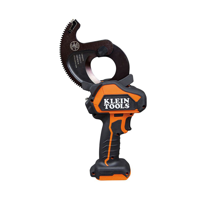 Klein Tools Battery-Operated 2 Ah Cu/AI Closed-Jaw Cable Cutter from Columbia Safety