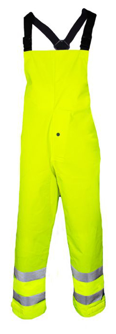 National Safety Apparel FR Contractor Rainwear Bib Overall from Columbia Safety