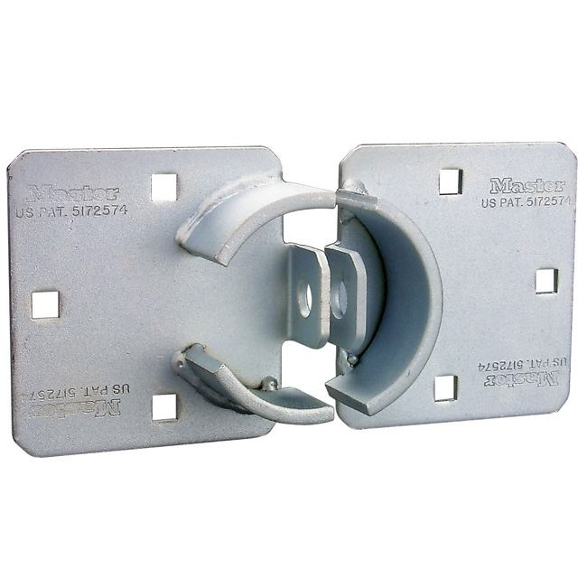 Master Lock 9 Inch (23 cm) Solid Steel Hidden Shackle Padlock Hasp from Columbia Safety