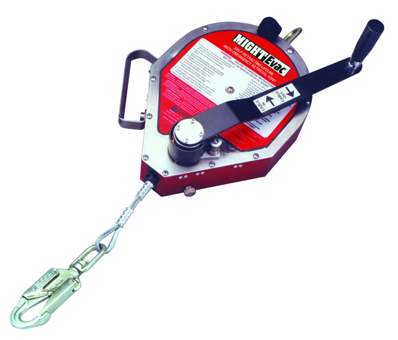 Miller MightEvac SRL with Emergency Retrieval Hoist from Columbia Safety