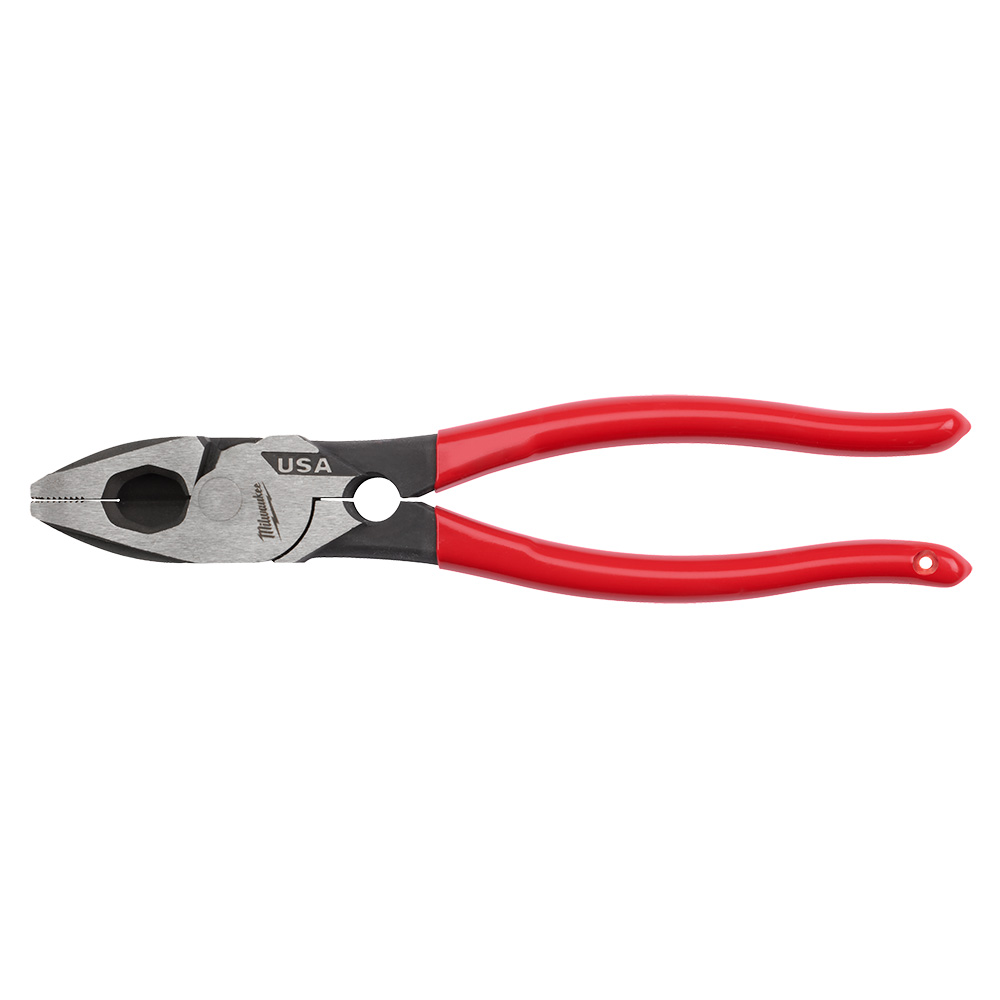 Milwaukee 9-Inch Lineman's Pliers with Thread Cleaner from Columbia Safety
