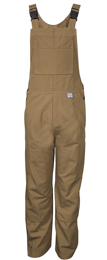 National Safety Apparel Explorer FR Unlined Caramel Bib Overalls from Columbia Safety