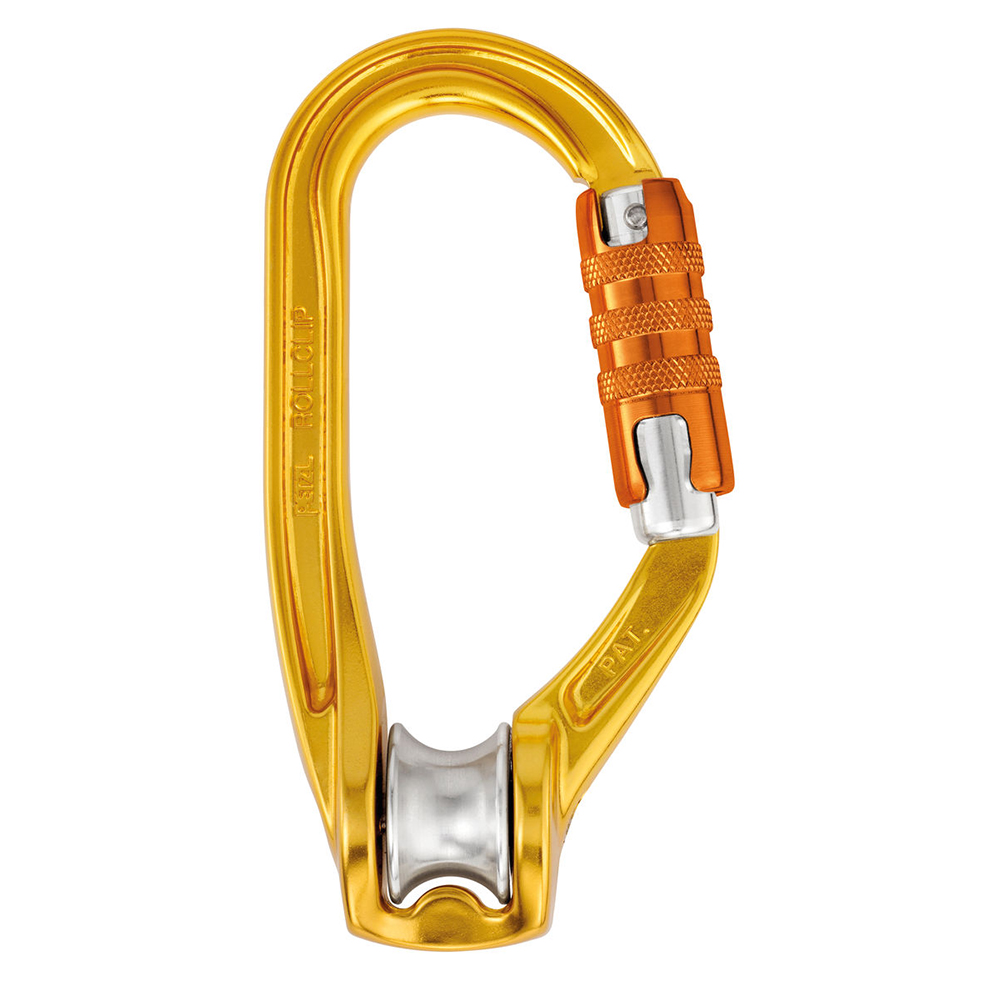 Petzl ROLLCLIP Pulley Carabiner - No Lock P74 TL from Columbia Safety