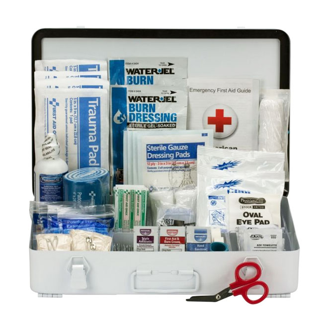 First Aid Only 50 Person ANSI B First Aid Metal Kit from Columbia Safety