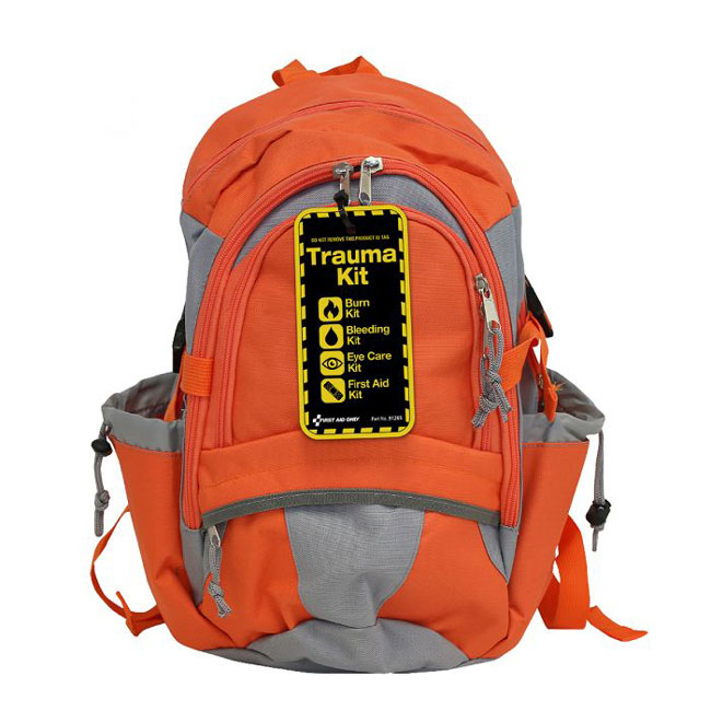 First Aid Only Backpack Trauma Kit from Columbia Safety