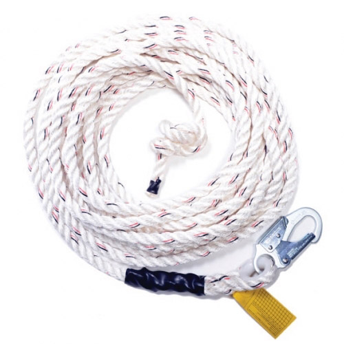 Guardian Polydac Rope with Snap Hook End from Columbia Safety