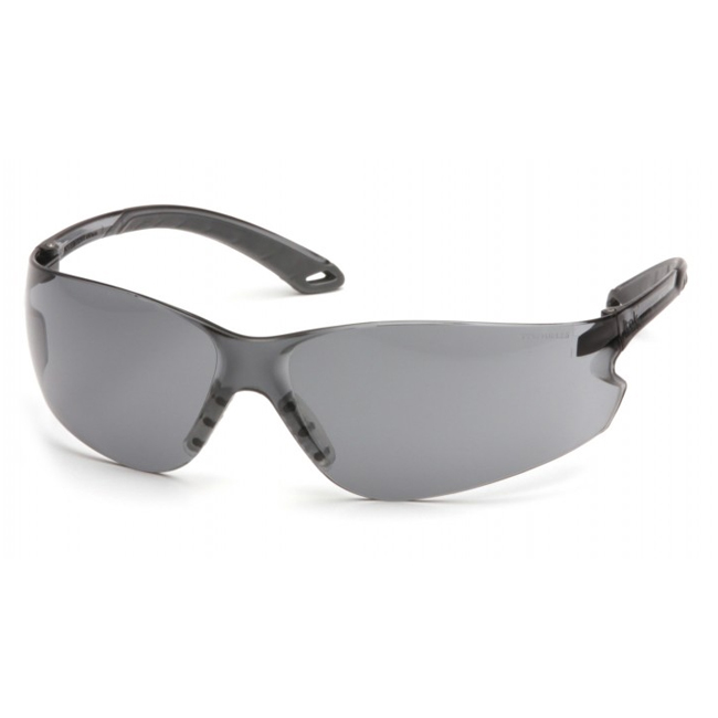 Pyramex Itek Gray Lens with Gray Temples Safety Glasses from Columbia Safety