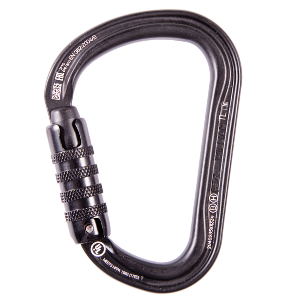 Petzl M36A TLN William Triact-Lock Aluminum Carabiner-Gray from Columbia Safety