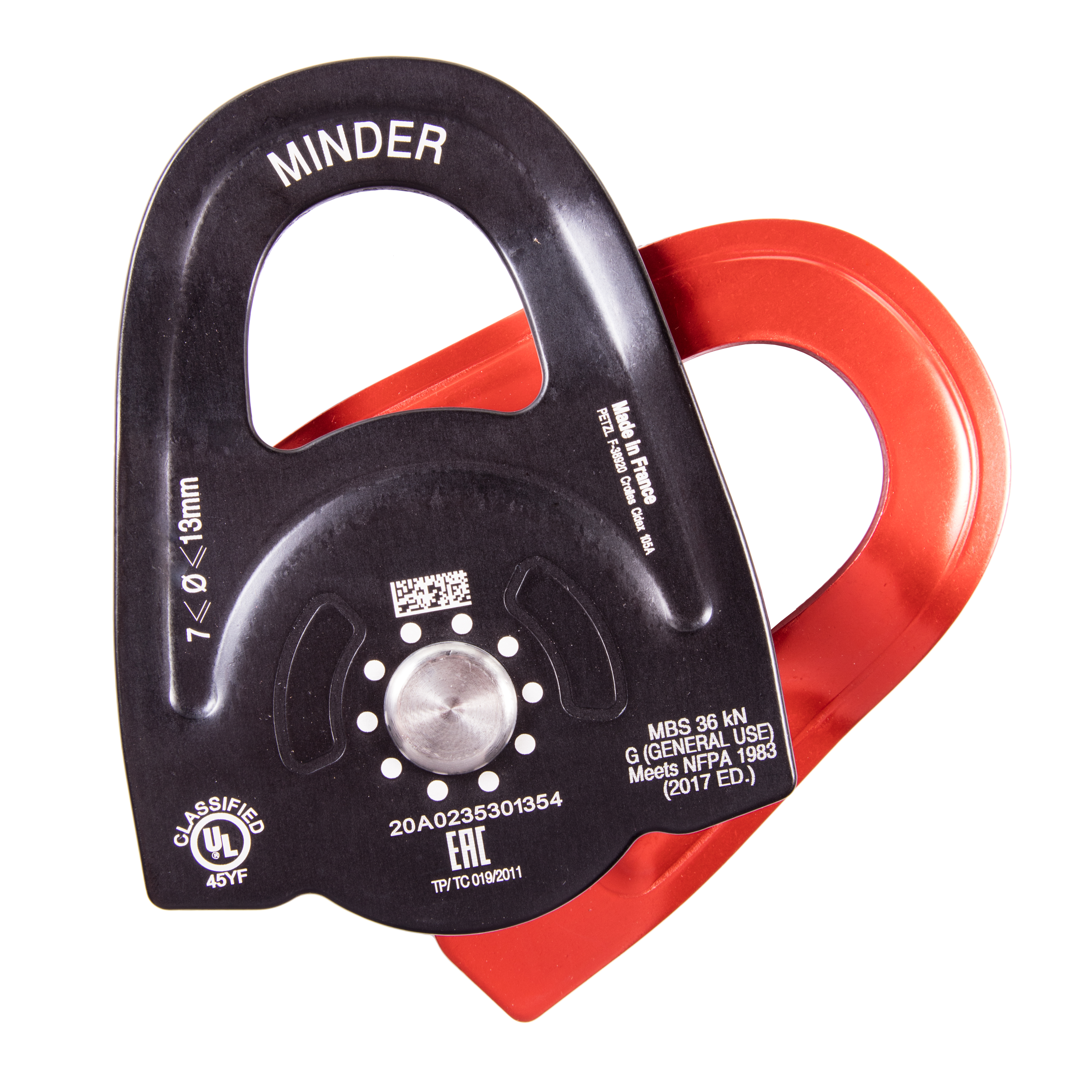 P60A Petzl Minder Swing-Side Pulley from Columbia Safety
