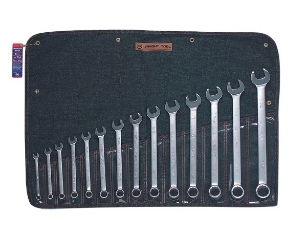 Wright Tool 715, 14 Piece Combination Wrench Set from Columbia Safety