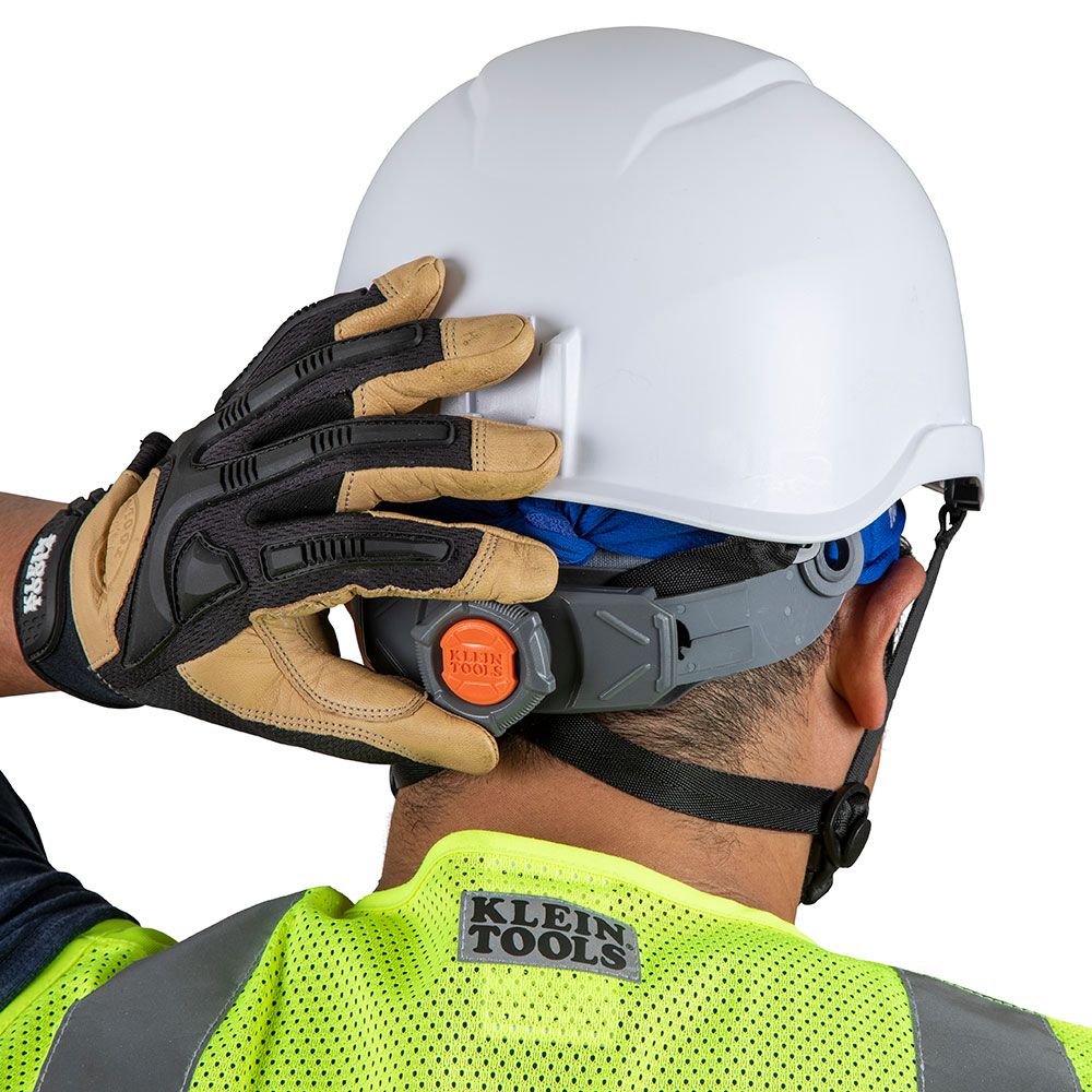 Klein Tools Safety Helmet with Headlamp from Columbia Safety