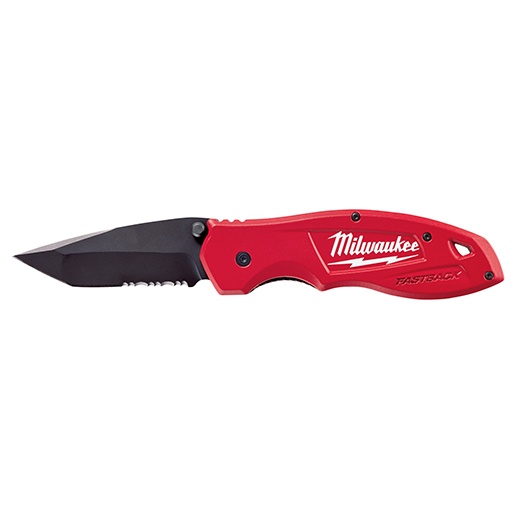 Milwaukee 48-22-1995 FASTBACK™ Spring Assisted Serrated Knife from Columbia Safety