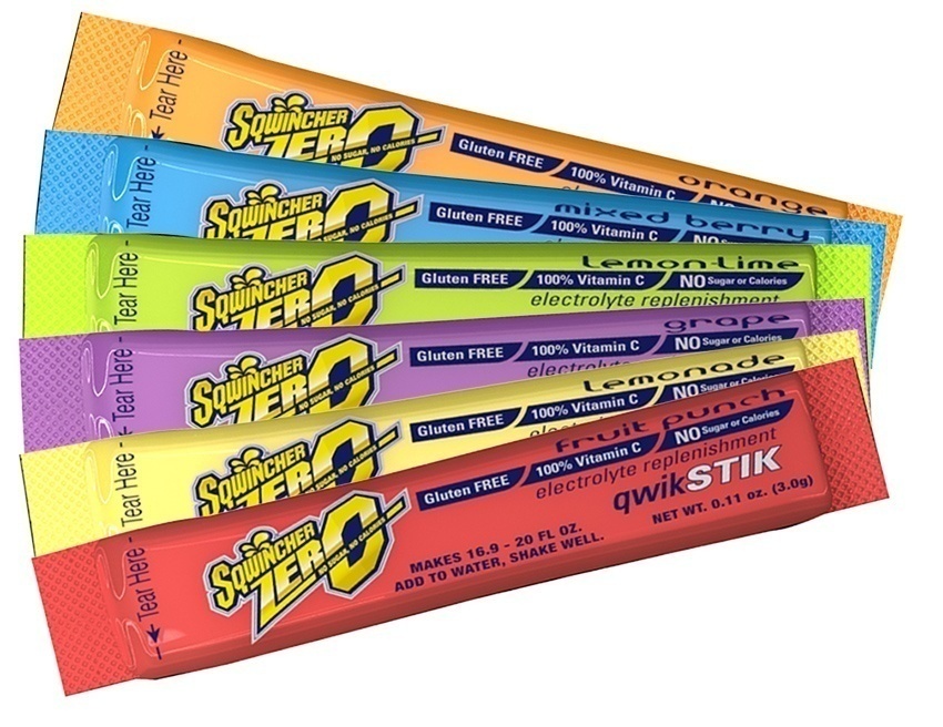 Sqwincher Zero 20 Ounce Qwik Stik - 50 Pack from Columbia Safety
