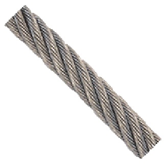 SafeWaze Safelink 5/16 Inch Galvanized Steel Cable - 60 Feet from Columbia Safety